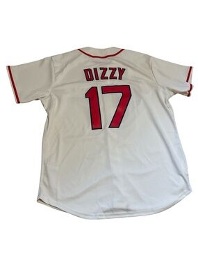 Retro Drip DIZZY #17 St. Louis Jay Dean Homage Baseball Jersey sz XL